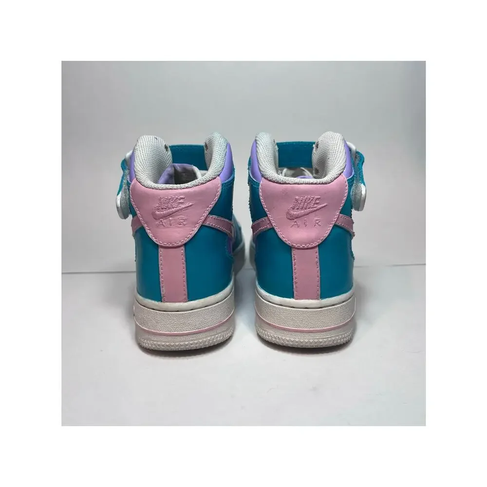 Nike Air Force Custom Painted Youth Size 5.5 Pastels DH2933-111